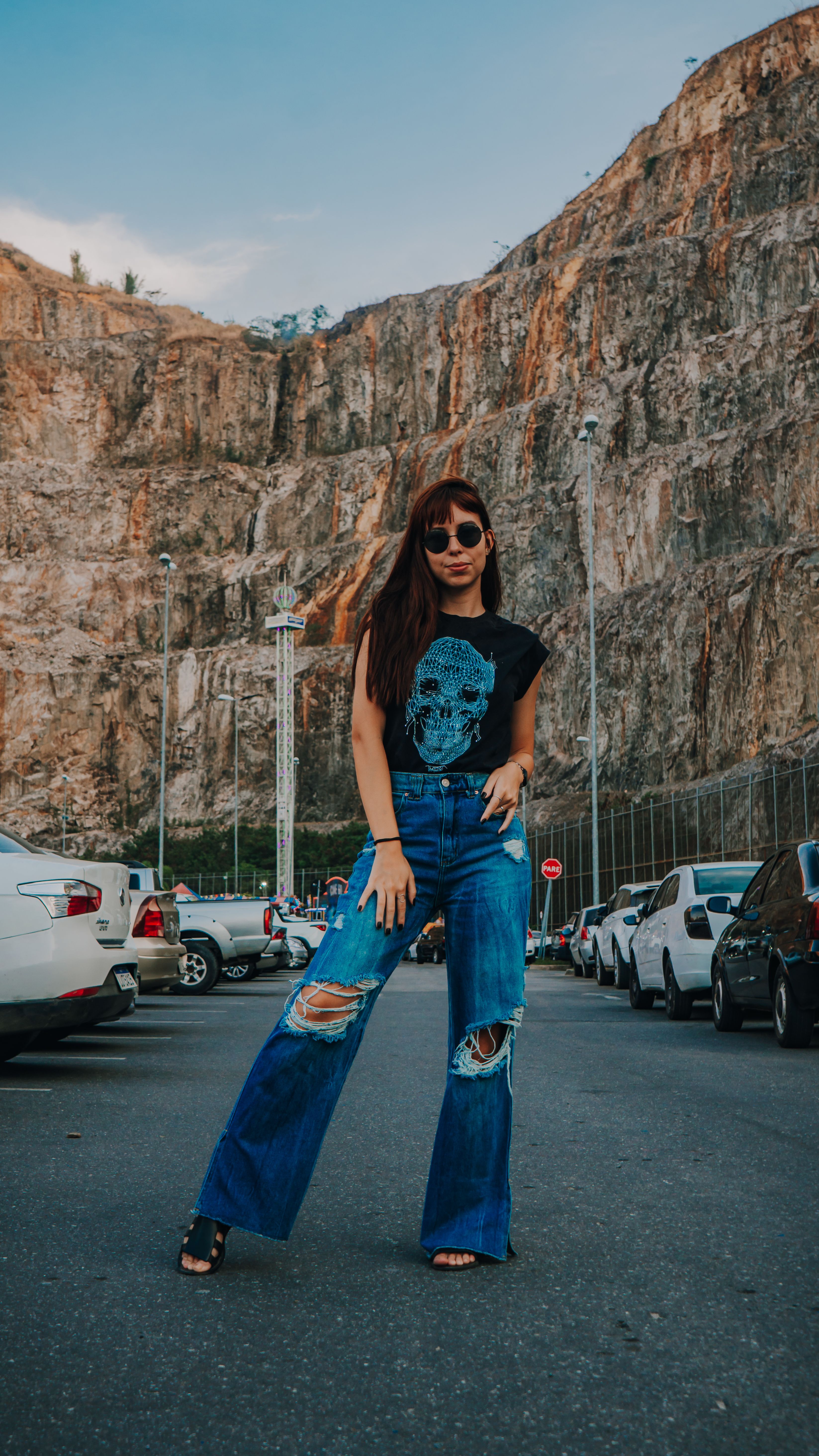 Calça Flare Jeans