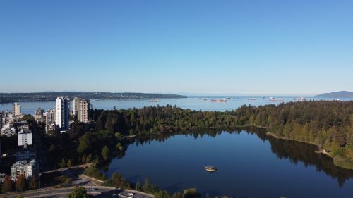 Free Stanley Park Lost Lagoon  Stock Photo