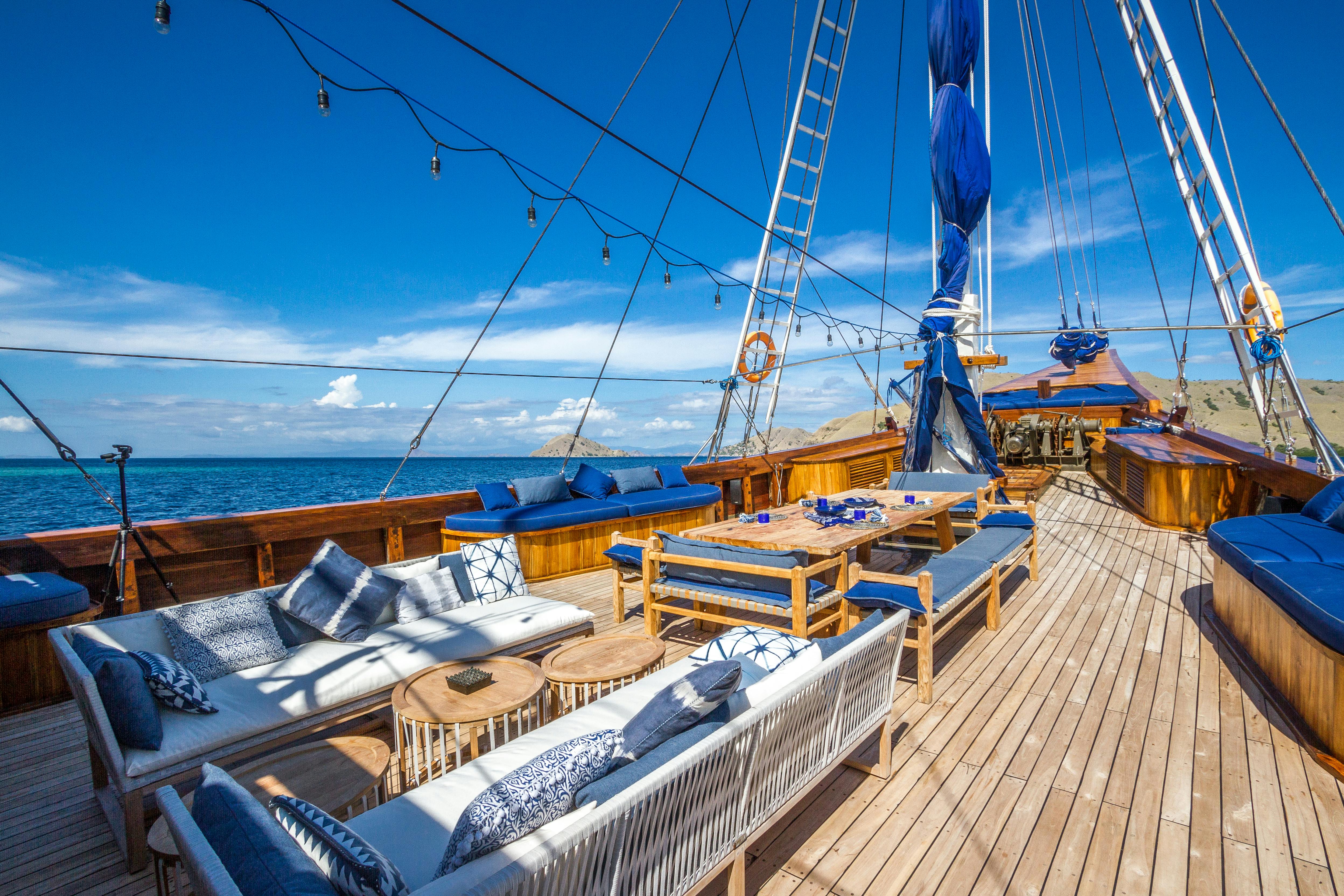 Luxurious Deck of Sailing Ship · Free Stock Photo