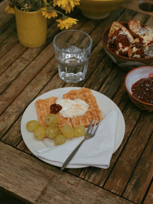 Kostnadsfri bild av efterrätt, frukost, mat