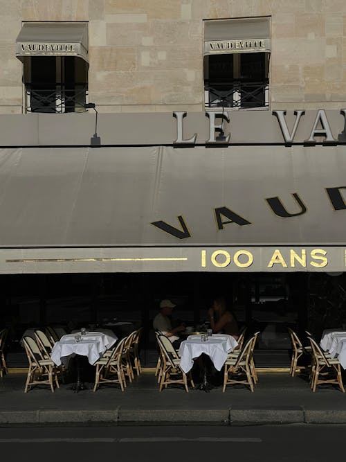 The Vaudeville Restaurant in Paris, France