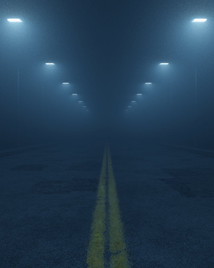 Foggy Long Road