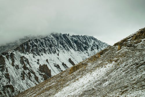 冬, 地形, 曇り空の無料の写真素材