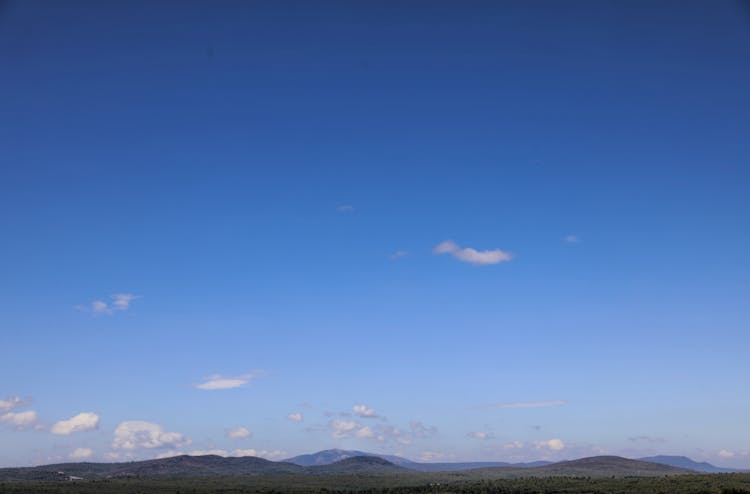 Sky Over Mountains In The Morning