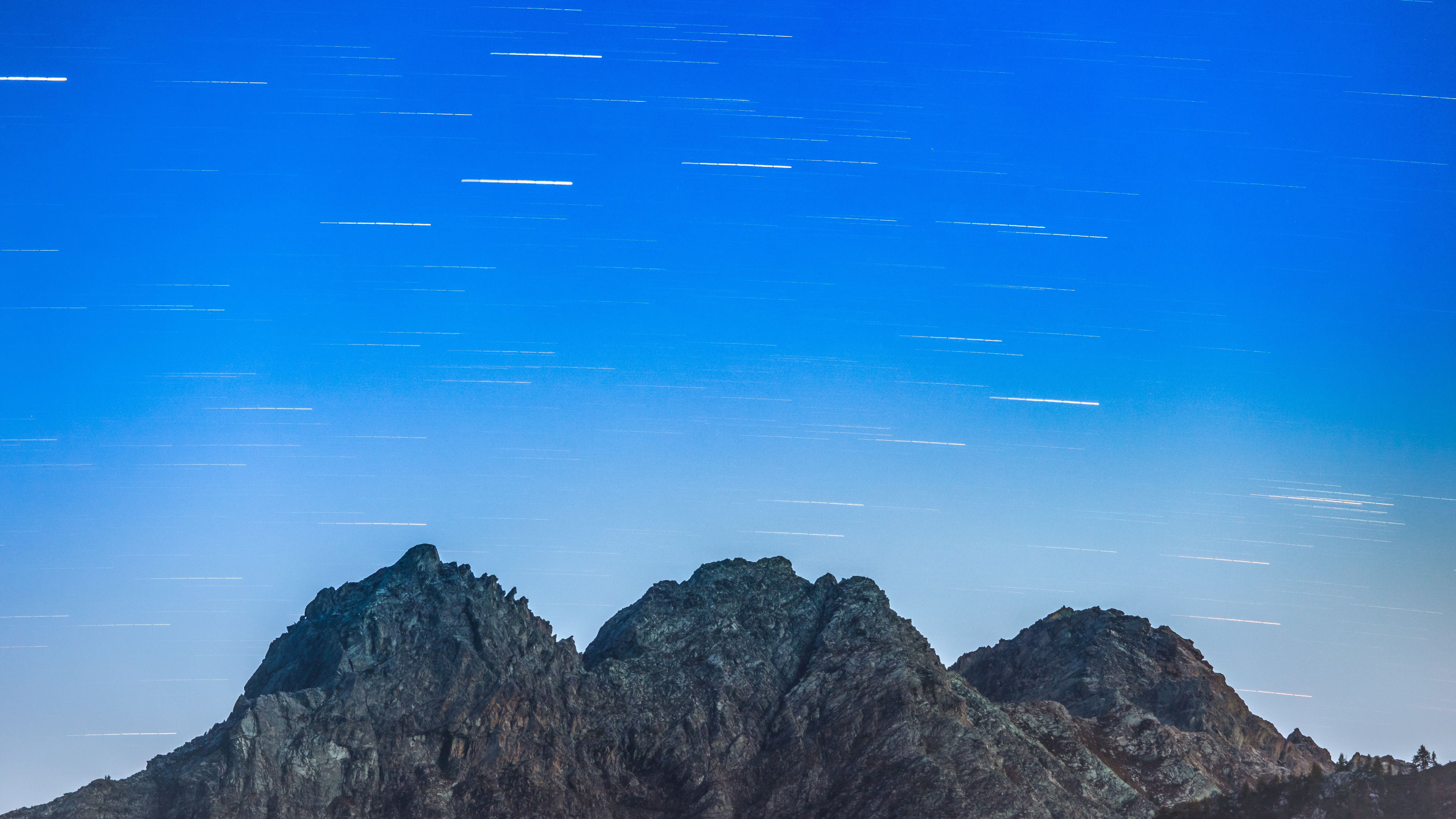 Rocky Mountain Under Blue Sky · Free Stock Photo