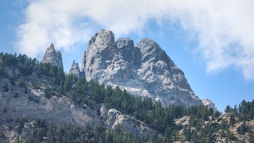 Rocky Hills in a Valley 