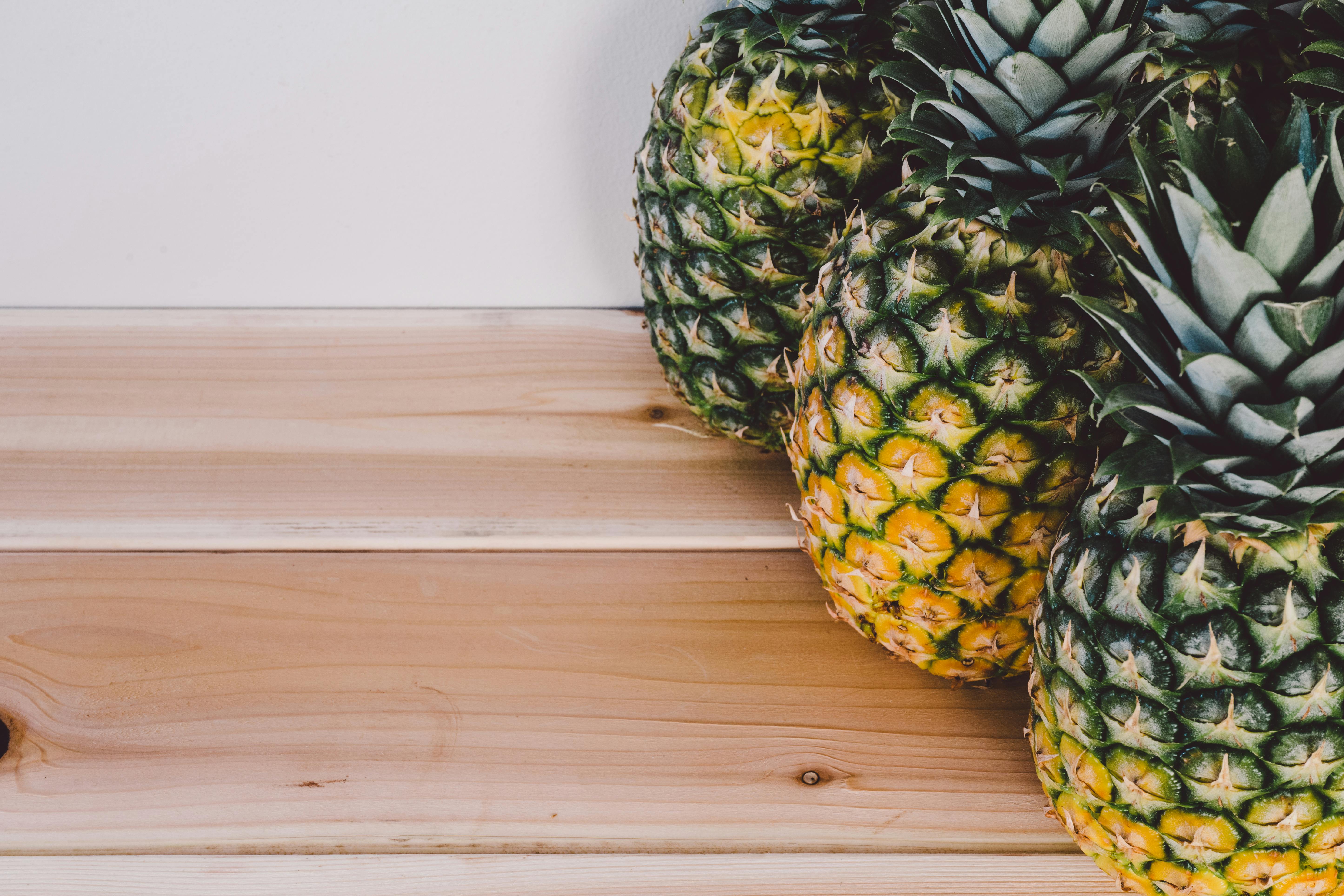 Free stock photo of bench, fruit, pineapple