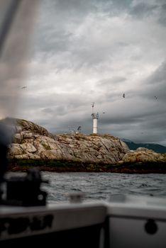 Gloomy Mountainous Pier