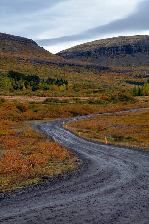 Tough Road Across the Mountain valley