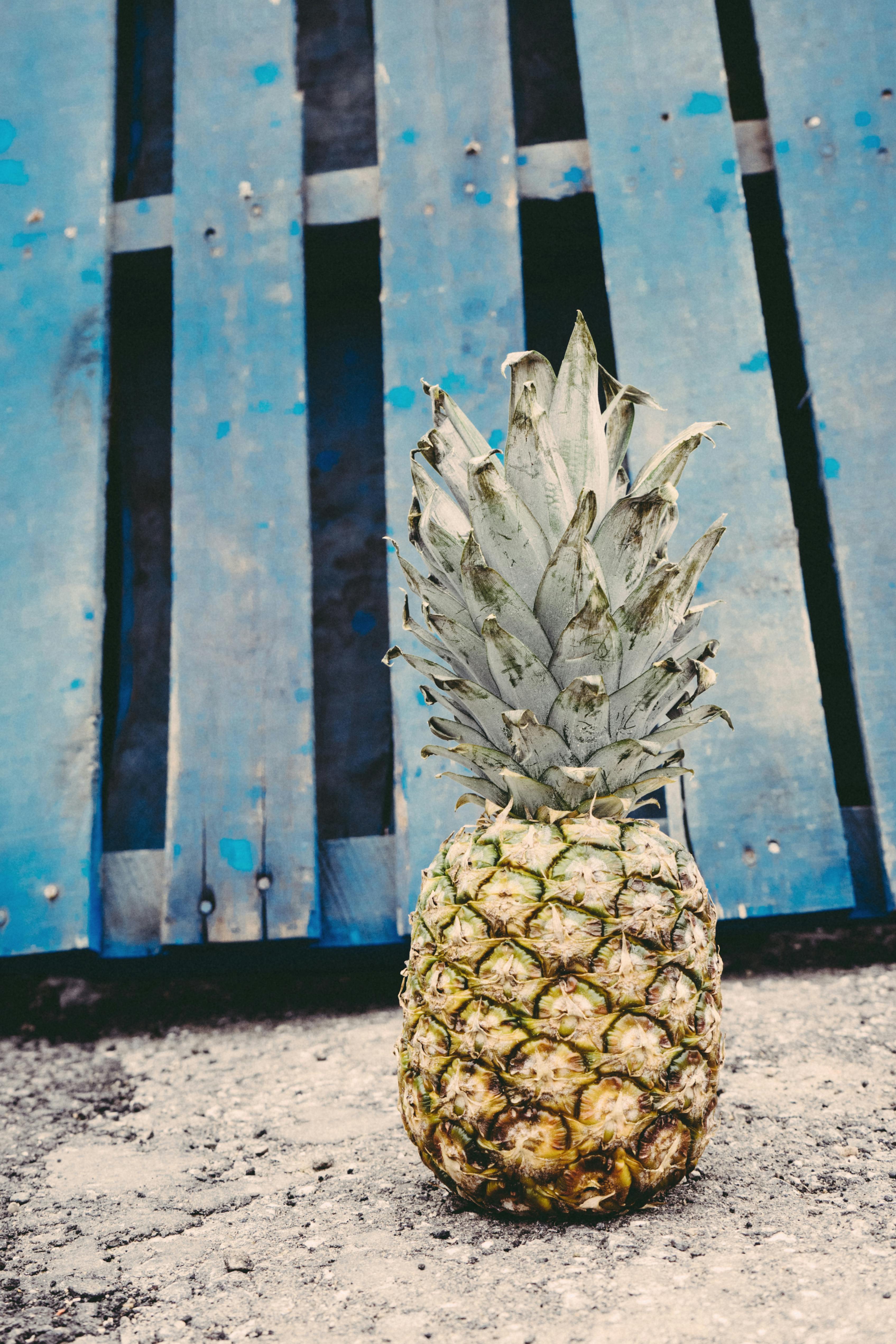 Standing Pineapple Outdoors · Free Stock Photo
