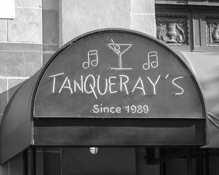 Bar Sign On Building