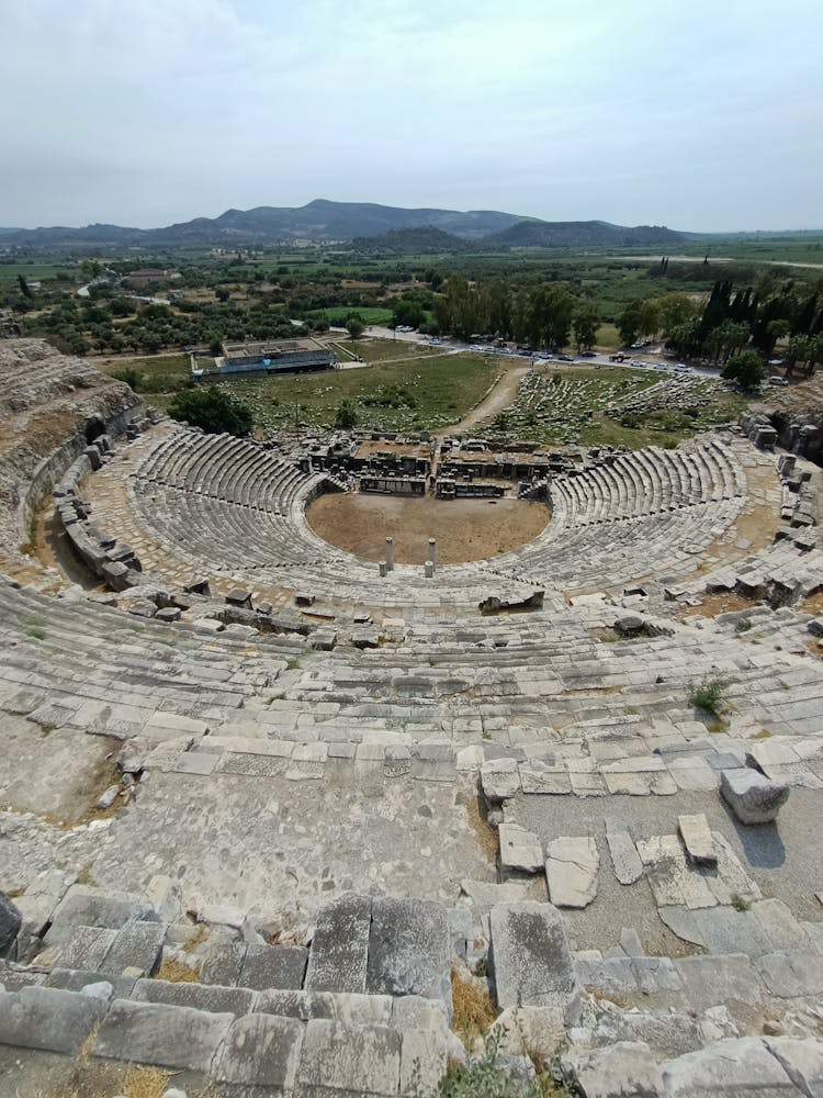 View Of An Ancient Theater 