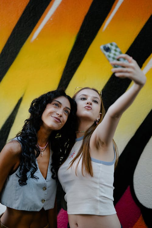 Friends Taking Selfie