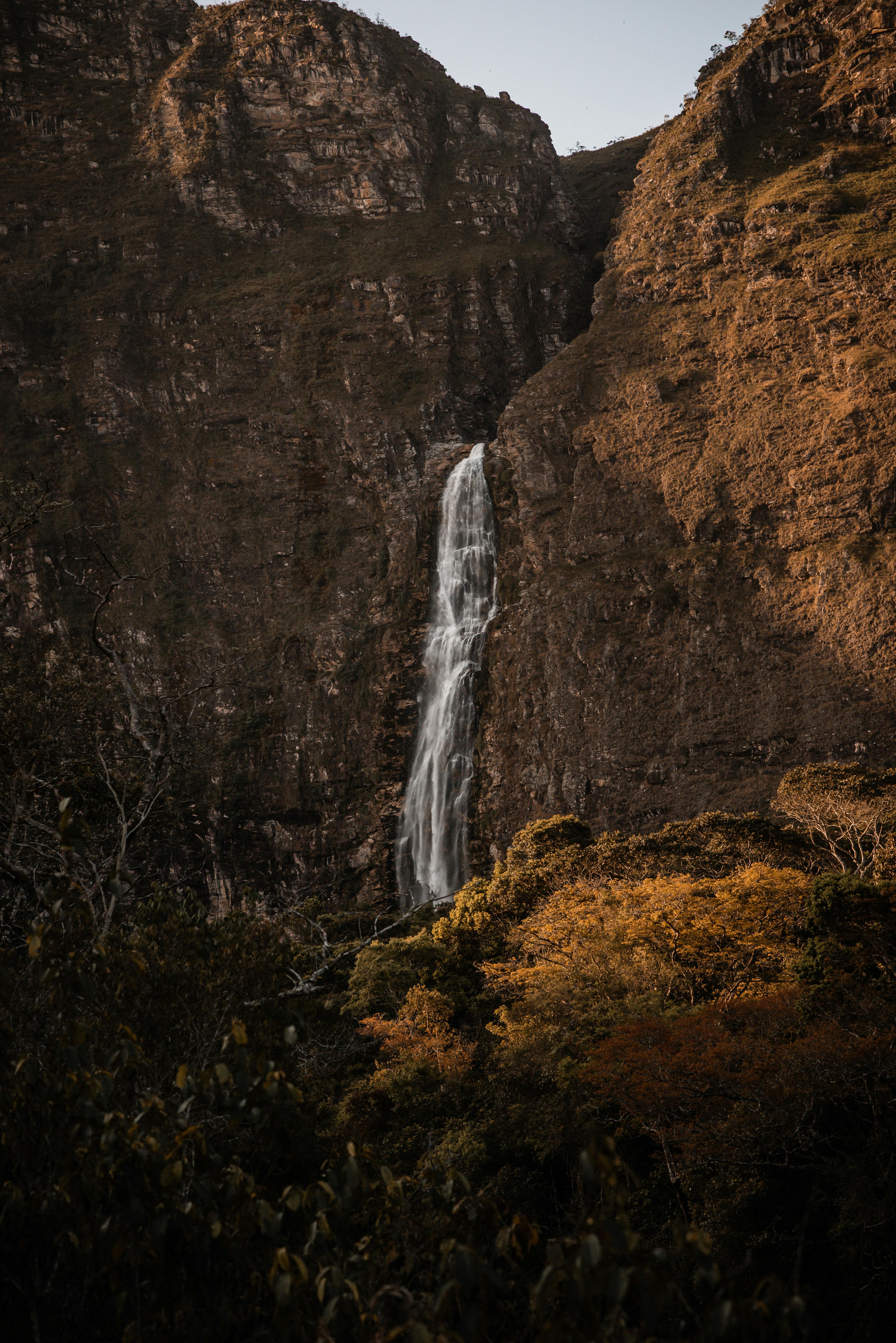 view of a waterfall