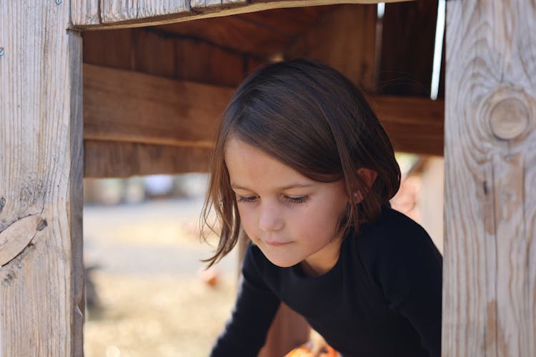 A Girl In A Hut 