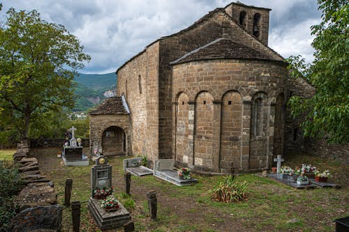 Tombstones in Cemetery