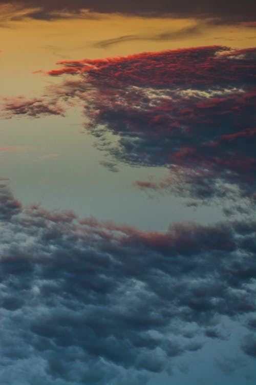 Free Bed of Clouds Stock Photo