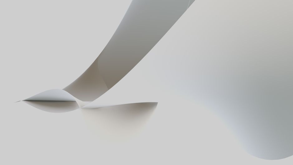 A minimalist abstract image with smooth curves and soft tones, perfect for modern design projects.