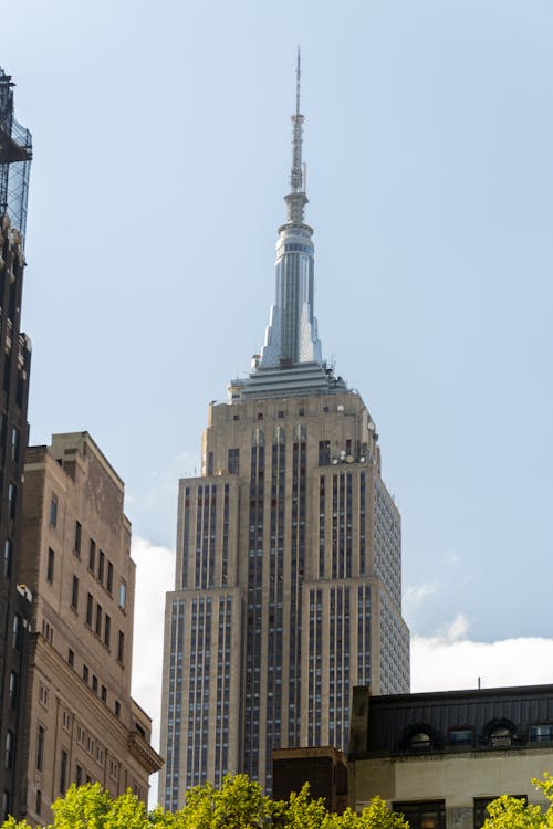 A Tall Tower with Glass Windows 