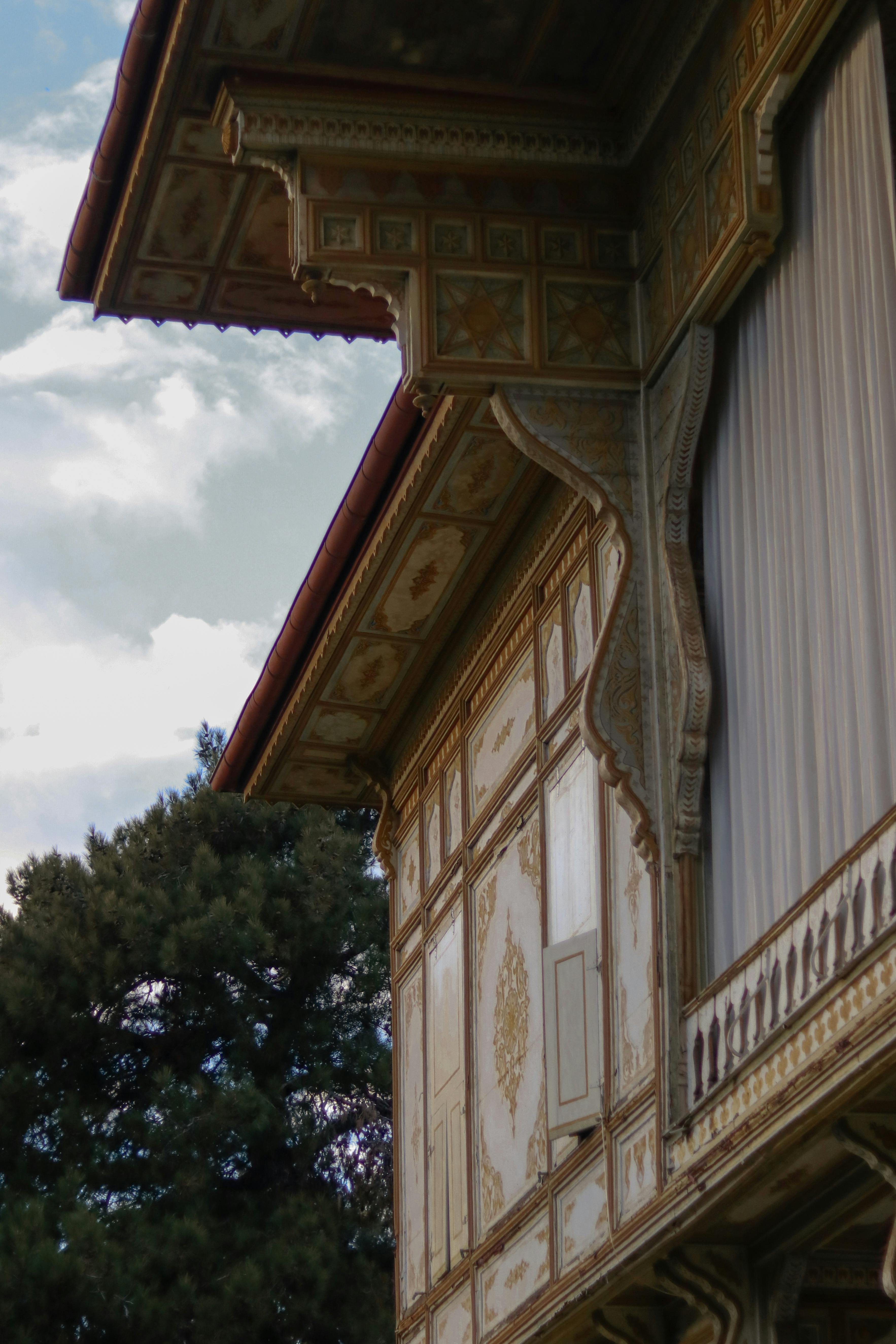 ornate exterior of the abdulmecid efendi kosku mansion
