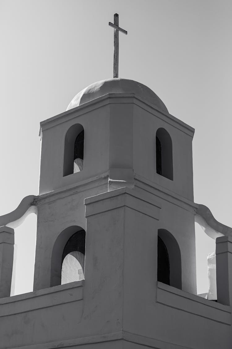 An Old Church Bell Tower 