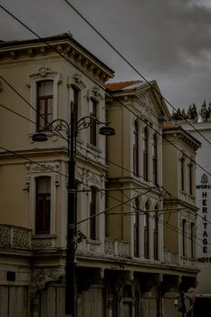  A Hotel Building Under Gloomy Sky