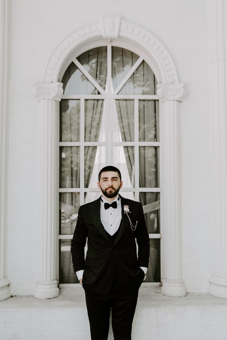 Man In Wedding Suit