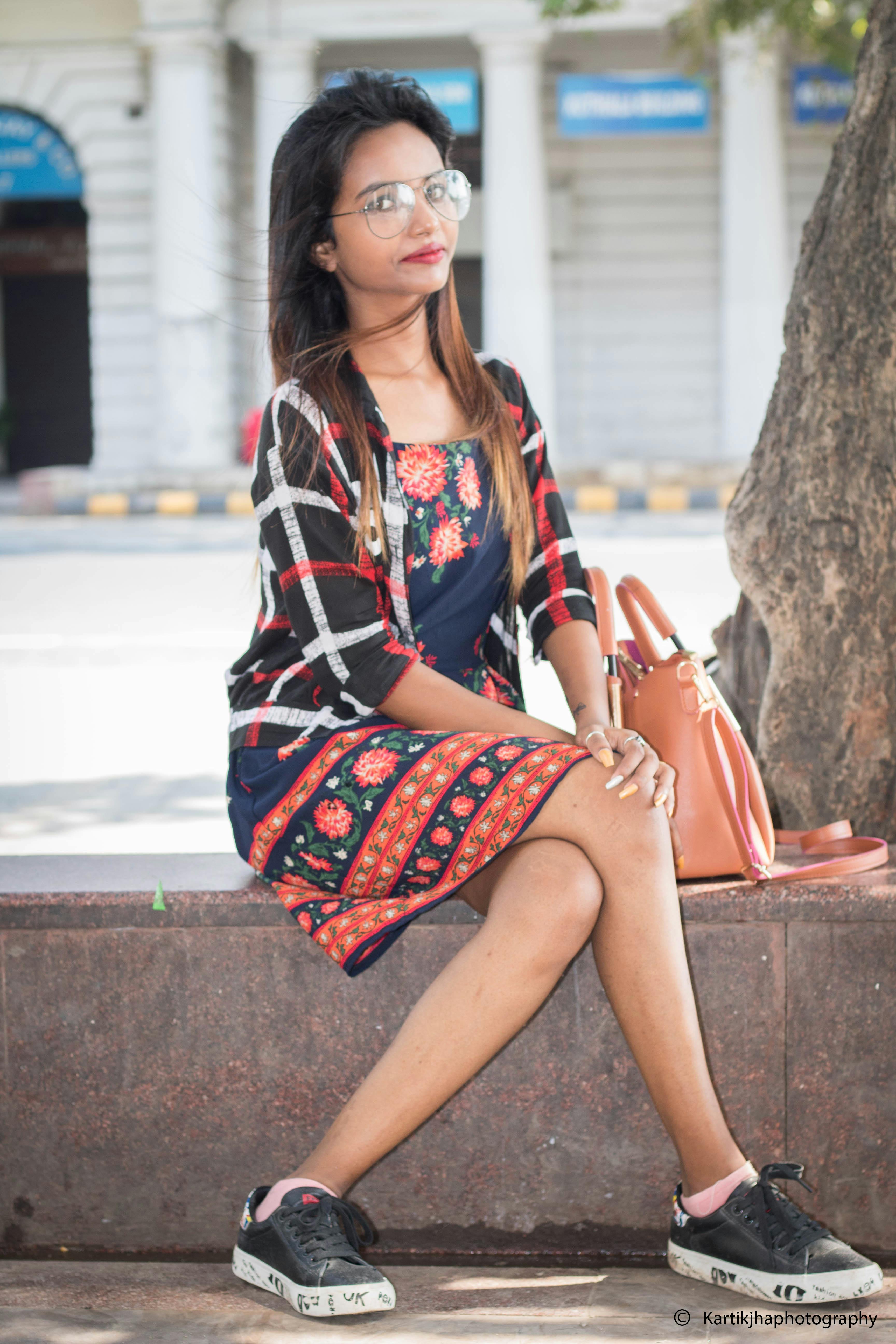 Free stock photo of asin girl, bokeh effect, delhi