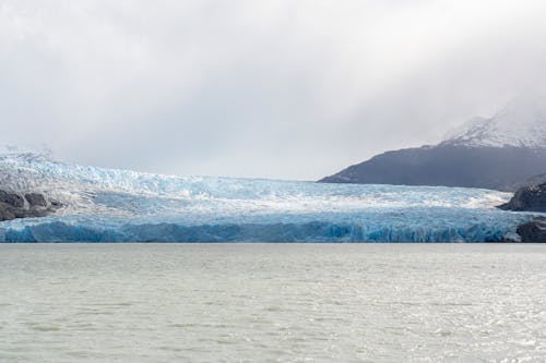 Frozen Lake in Patagonia, Chile