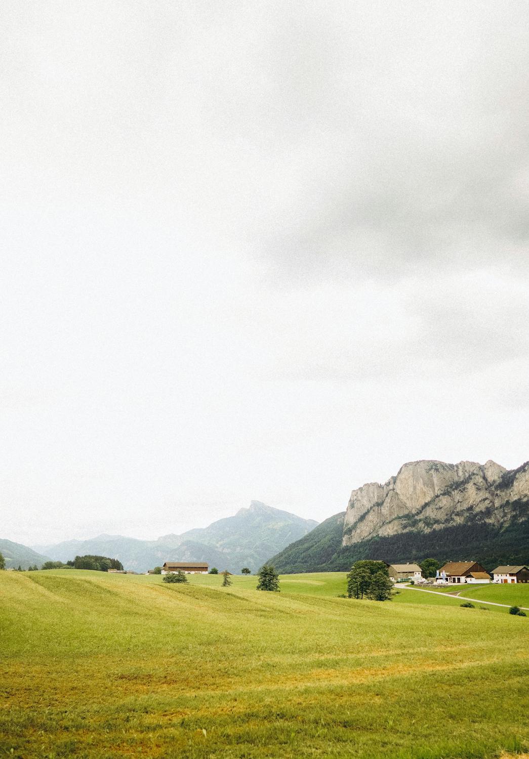Grass Field Under The Cloudy Sky Free Stock Photo grass-field-under-the-cloudy-sky-free-stock-photo