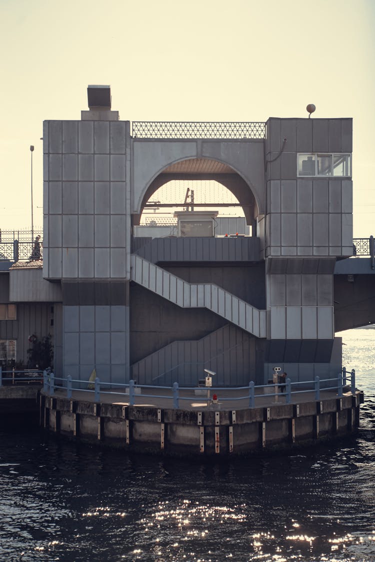 Observation Platform On Sea