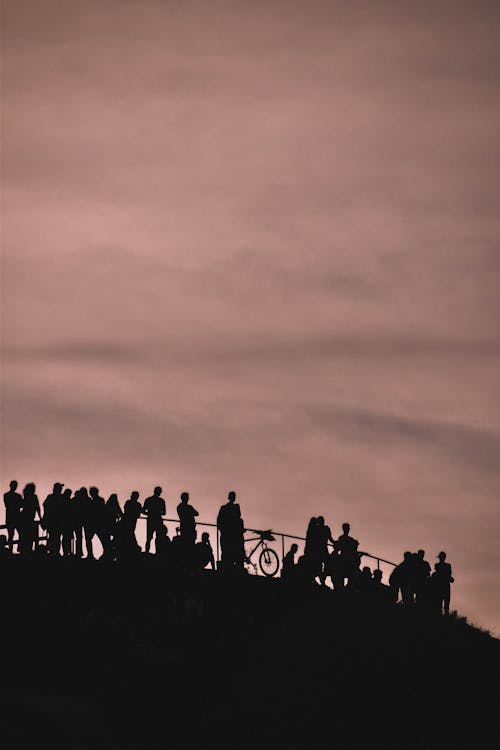 People at Dusk