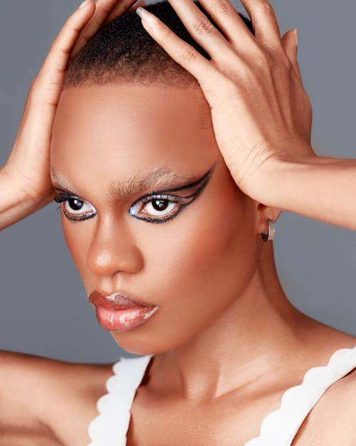 Kostenloses Stock Foto zu afroamerikaner-frau, gesicht, glamour