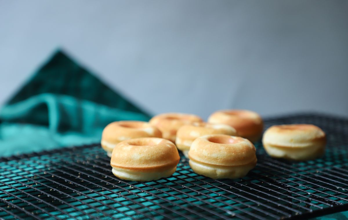 Fresh cinnamon sugar donuts