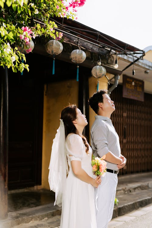 Foto stok gratis buket pengantin, cinta, fotografi pernikahan