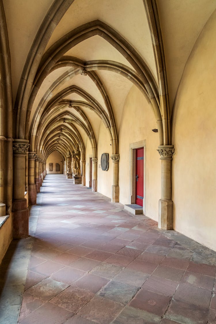 Arch With Double Barrel Vault