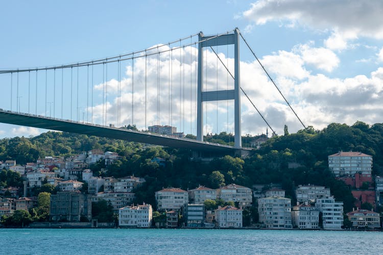 The Fatih Sultan Mehmet Bridge