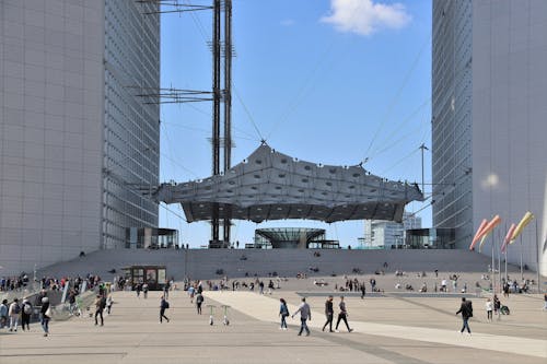 Foto stok gratis beton, grande arche, la pertahanan