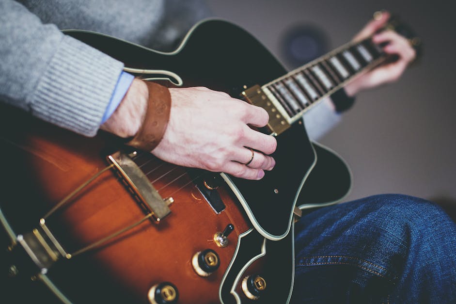 Free stock photo of guitar music musical instrument