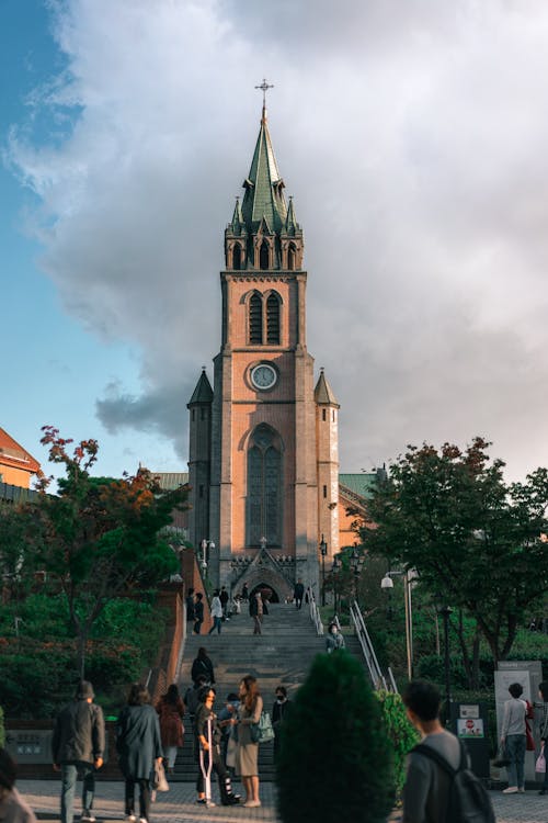 Darmowe zdjęcie z galerii z budynek, katedra myeongdong, katolicki