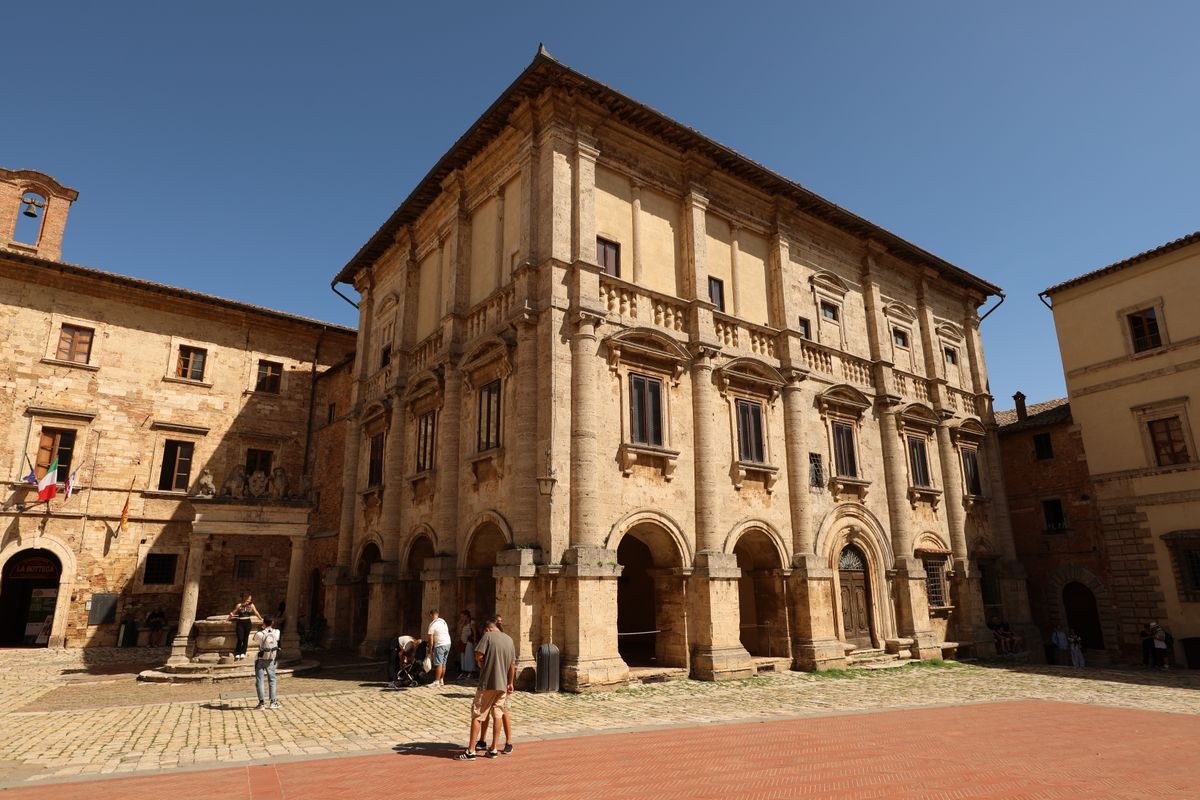 Montepulciano's Renaissance palaces — a hilltop town built around one of Italy's greatest red wines.