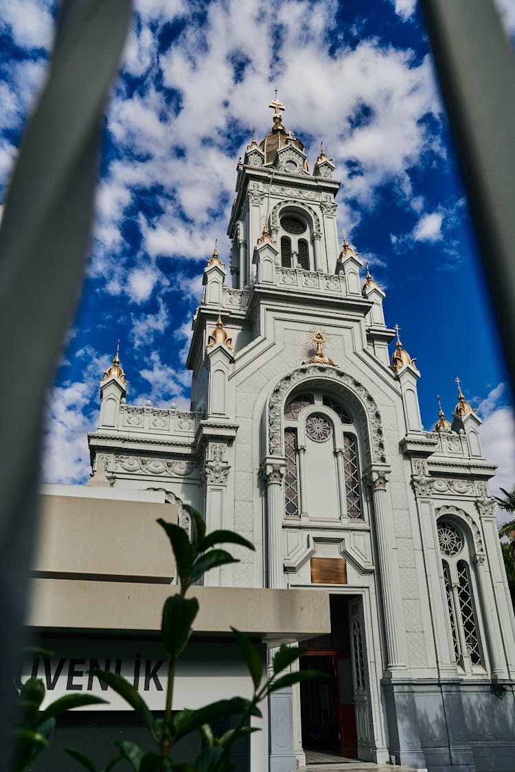 Low Angle Shot Of Saint Stephen’s Orthodox Church Under Blue Sky