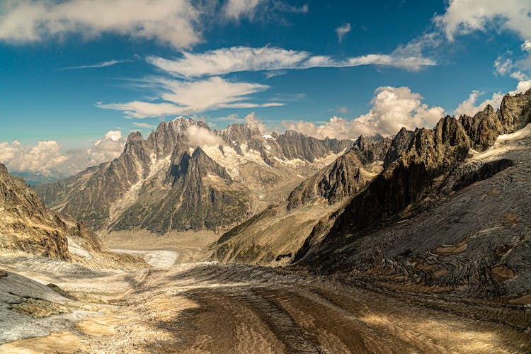 Landscape Of Rocky Mountains 