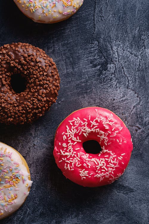 Delicious Donuts with Sprinkles