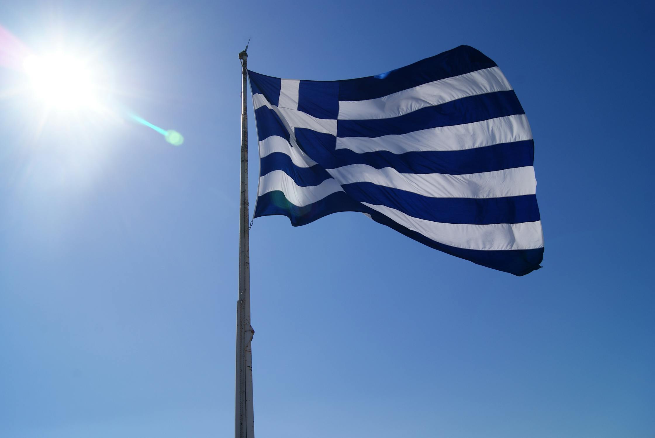 flag-of-greece-free-stock-photo