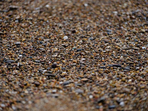 Small Pebbles on Ground