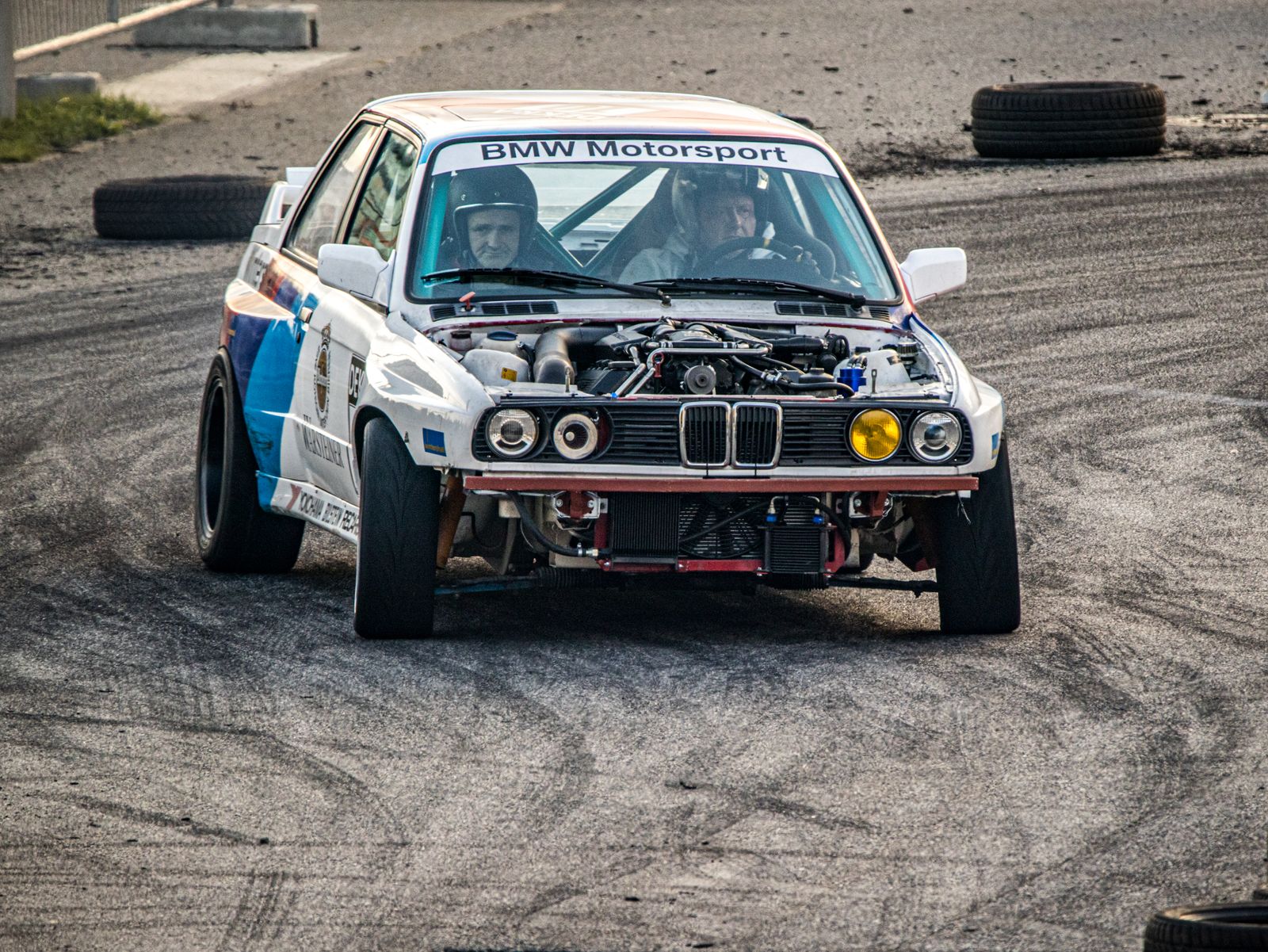 Modified performance car on a race track, the kind of driver a Stage 2 remap suits