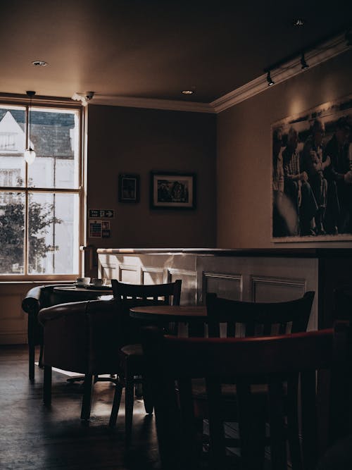 Interior of a Cafe 