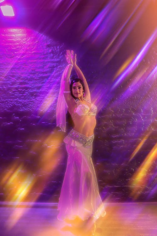 Belly Dancer Making a Pose