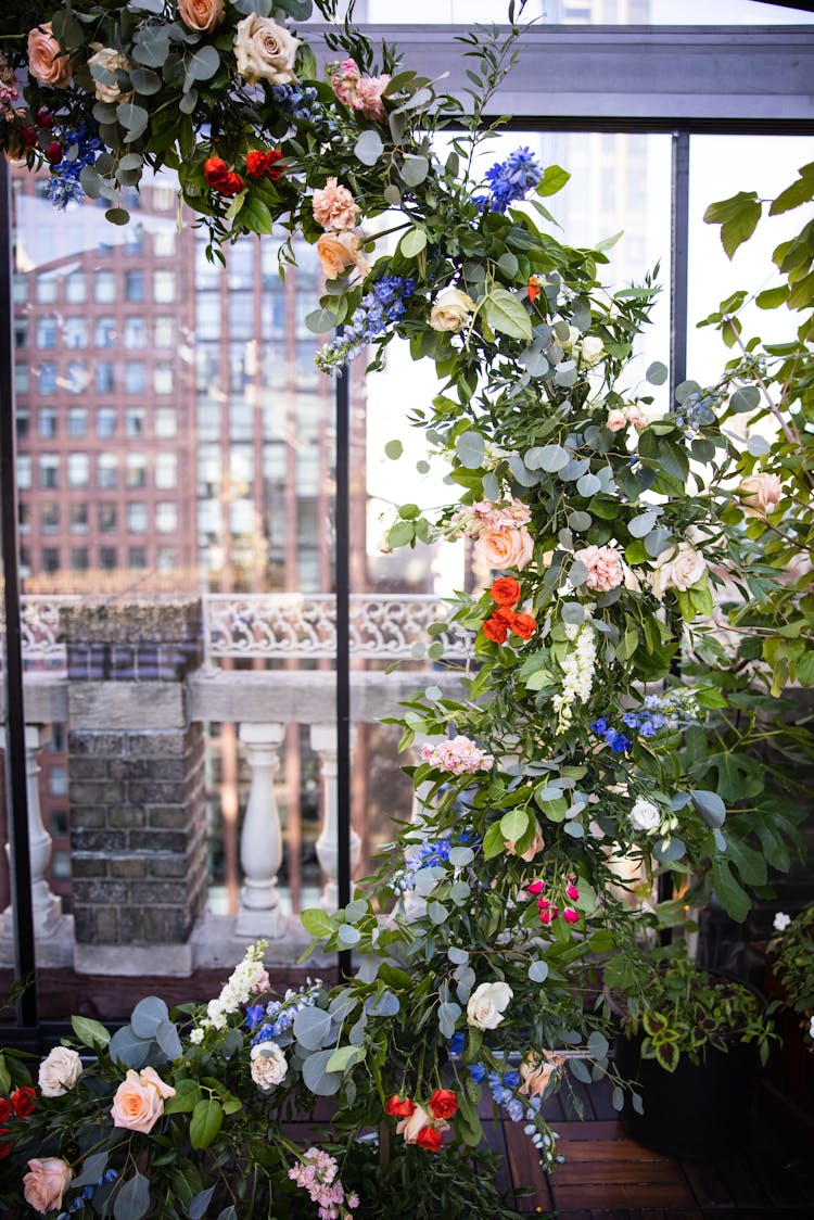 Flowers Decoration In A Home